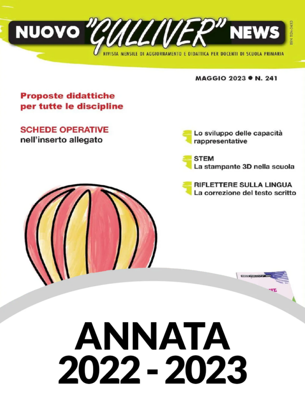 Annata Nuovo Gulliver News 2022/2023 cartacea e online nella SEZIONE MY LIBRI & CO senza scadenza temporale