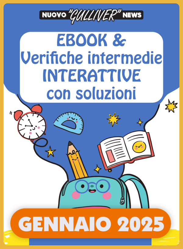 Ebook & Verifiche Quadrimestrali Interattive - Gennaio 2025 (Versione per l'insegnante)